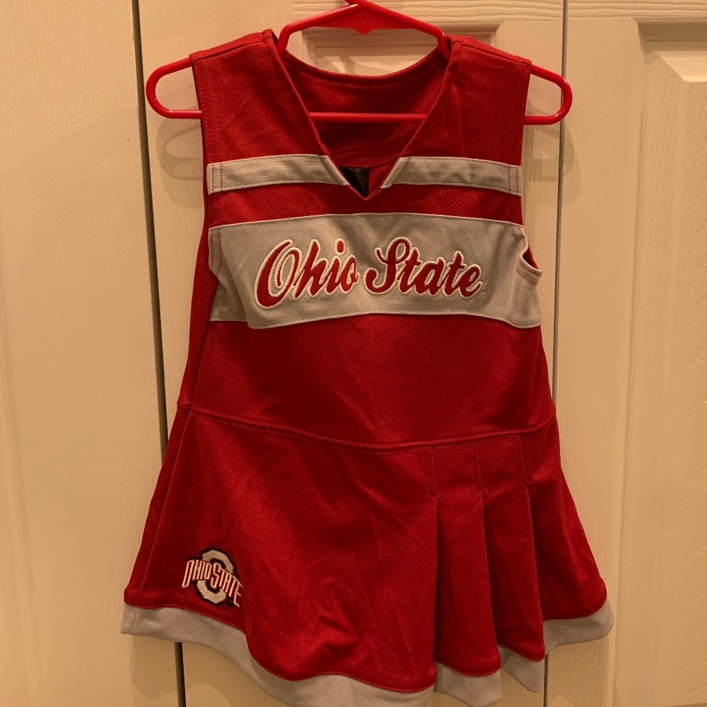 EUC Ohio state cheer dress